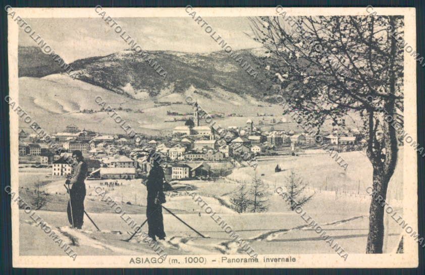Vicenza Asiago Sci cartolina MV0969 – fronte