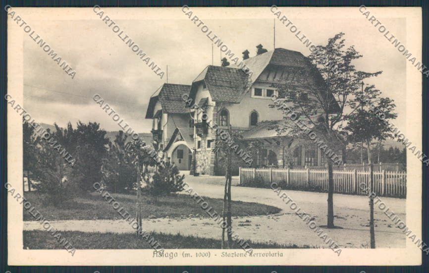 Vicenza Asiago Stazione cartolina MV0970 – fronte