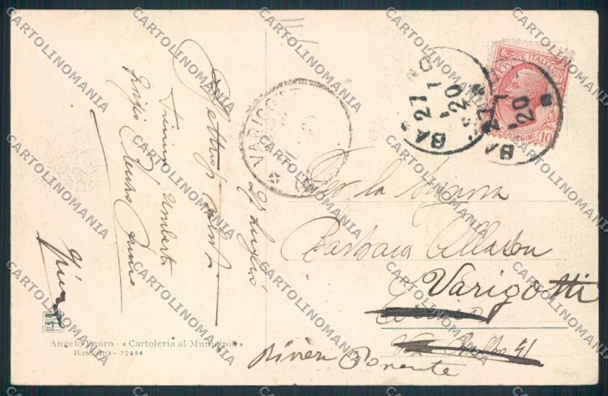 Vicenza Bassano cartolina MV0979 – retro