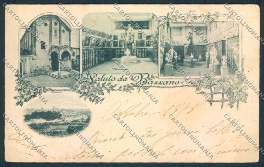Vicenza Bassano cartolina MV0999 – fronte
