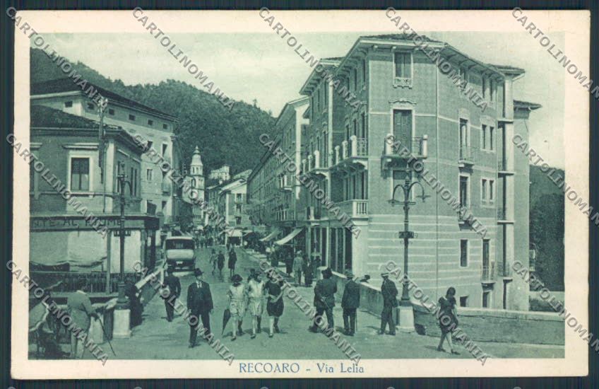 Vicenza Recoaro SCOLLATA cartolina MV1016 – fronte