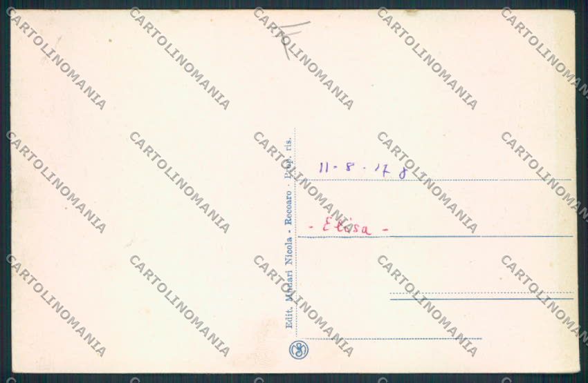 Vicenza Recoaro SCOLLATA cartolina MV1016 – retro