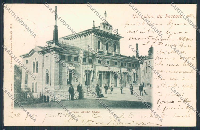 Vicenza Recoaro cartolina MV1031 – fronte