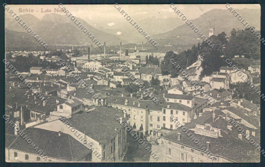Vicenza Schio ABRASA cartolina MV1053 – fronte