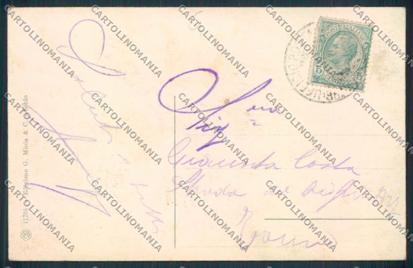 Vicenza Schio cartolina MV1067 – retro