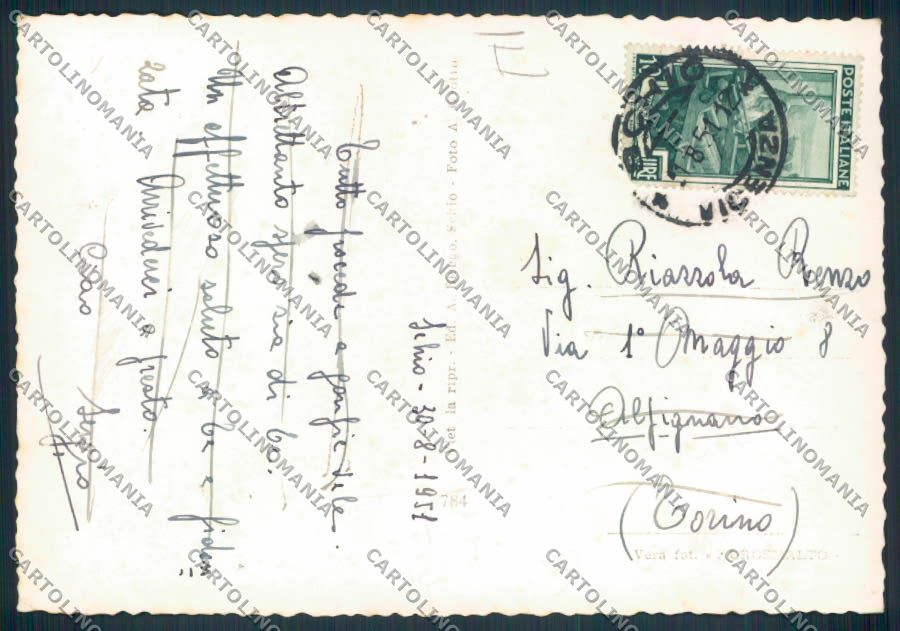Vicenza Schio Foto FG cartolina MV1092 – retro