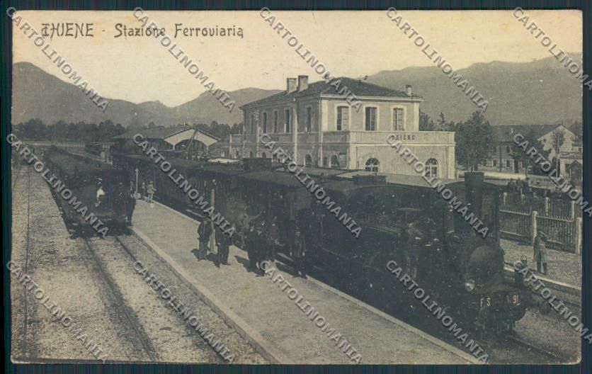 Vicenza Thiene Stazione Treno cartolina MV1111 – fronte