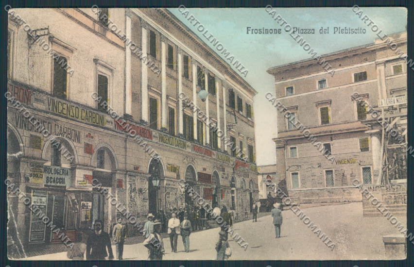 Frosinone PIEGHINE cartolina MV1130 – fronte
