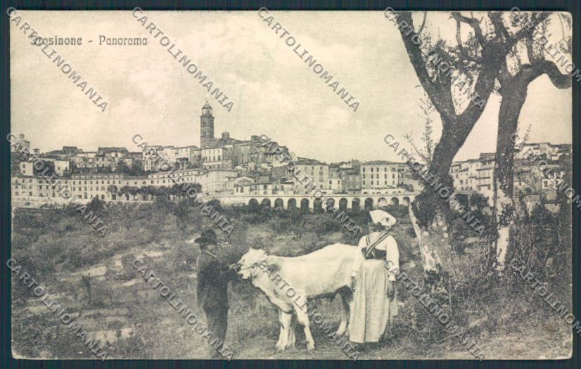 Frosinone PIEGHINE cartolina MV1131 – fronte