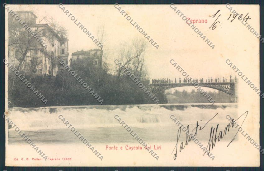 Frosinone Ceprano cartolina MV1160 – fronte