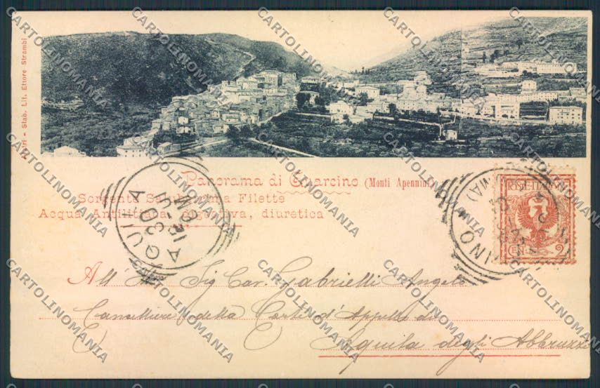 Frosinone Guarcino cartolina MV1171 – fronte