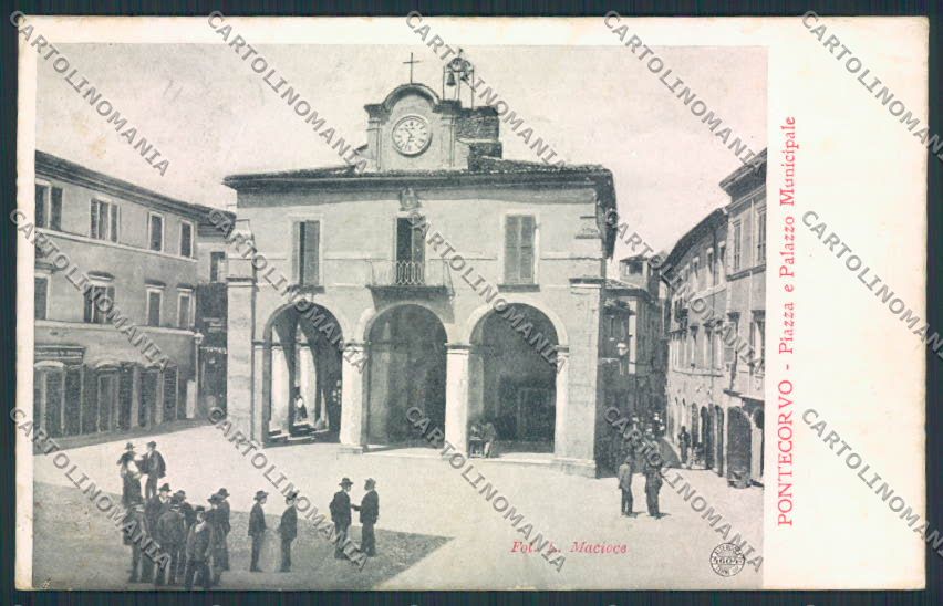 Frosinone Pontecorvo cartolina MV1176 – fronte