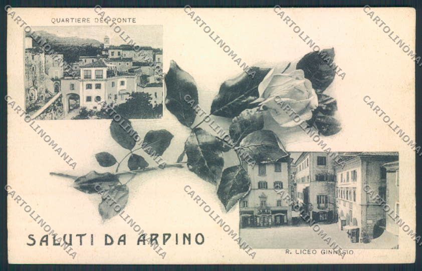 Frosinone Arpino Saluti da cartolina MV1189 – fronte