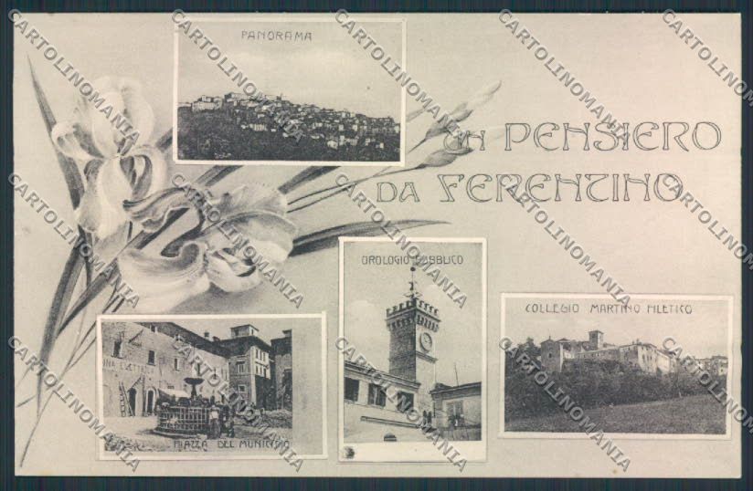 Frosinone Ferentino cartolina MV1190 – fronte