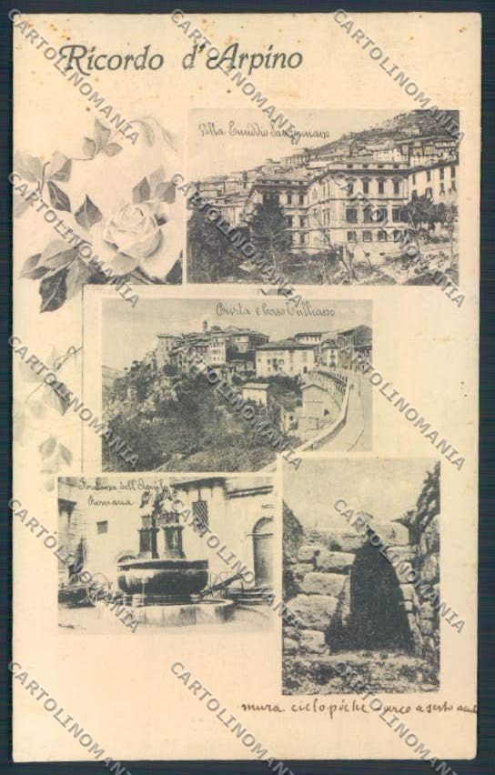 Frosinone Arpino cartolina MV1198 – fronte