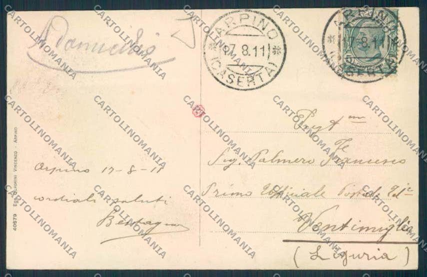Frosinone Arpino cartolina MV1198 – retro
