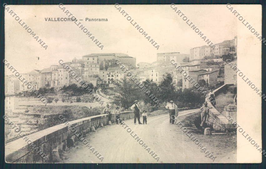 Frosinone Vallecorsa cartolina MV1201 – fronte