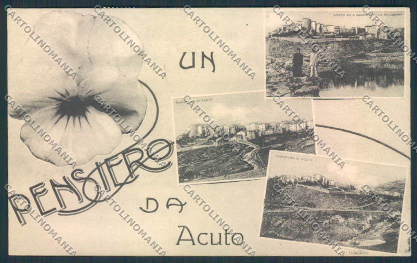 Frosinone Acuto Saluti da cartolina MV1209 – fronte
