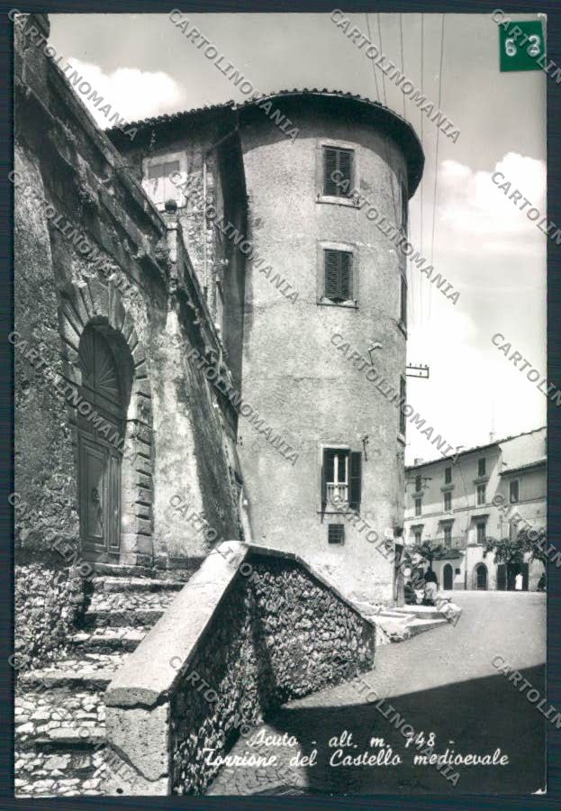 Frosinone Acuto ADESIVO Foto FG cartolina MV1230 – fronte