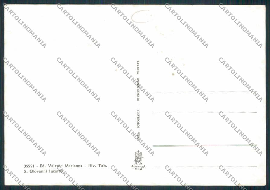 Frosinone S.Giovanni ADESIVO Foto FG cartolina MV1246 – retro
