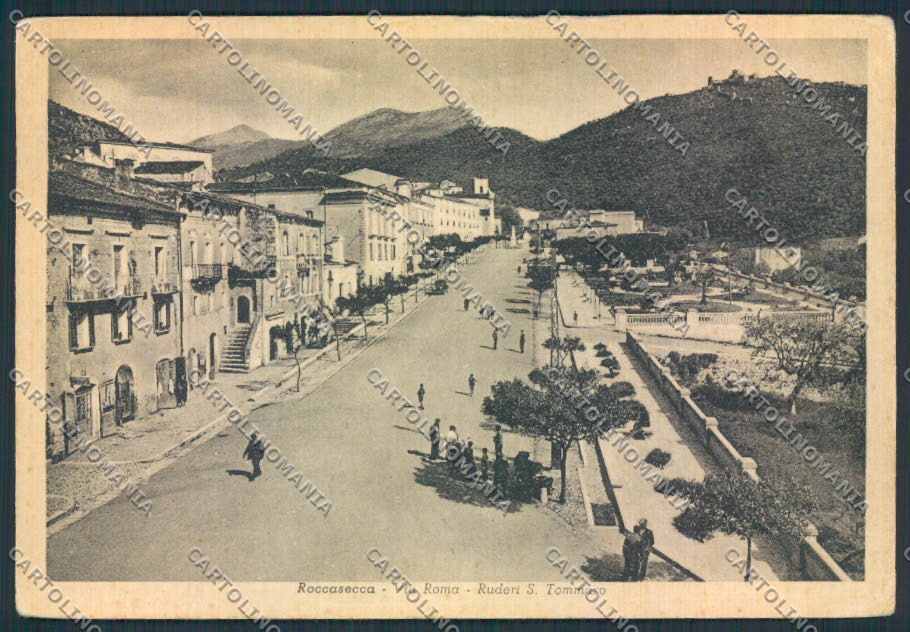 Frosinone Roccasecca FG cartolina MV1259 – fronte