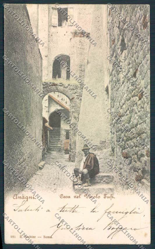 Frosinone Anagni cartolina MV1268 – fronte