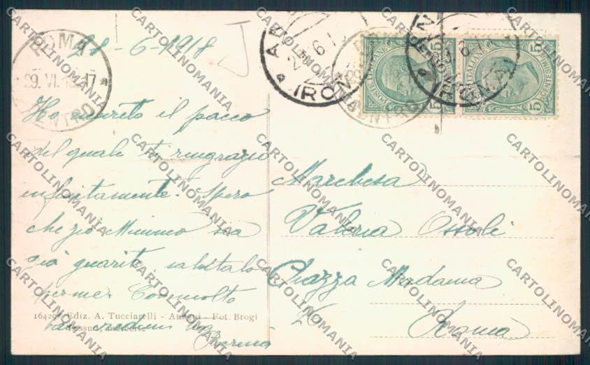 Frosinone Anagni cartolina MV1271 – retro