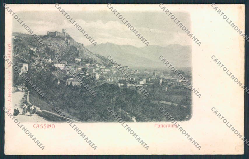 Frosinone Cassino ABRASA cartolina MV1281 – fronte