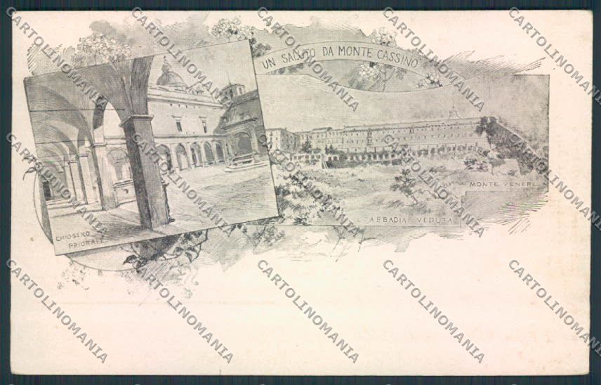 Frosinone Cassino cartolina MV1285 – fronte