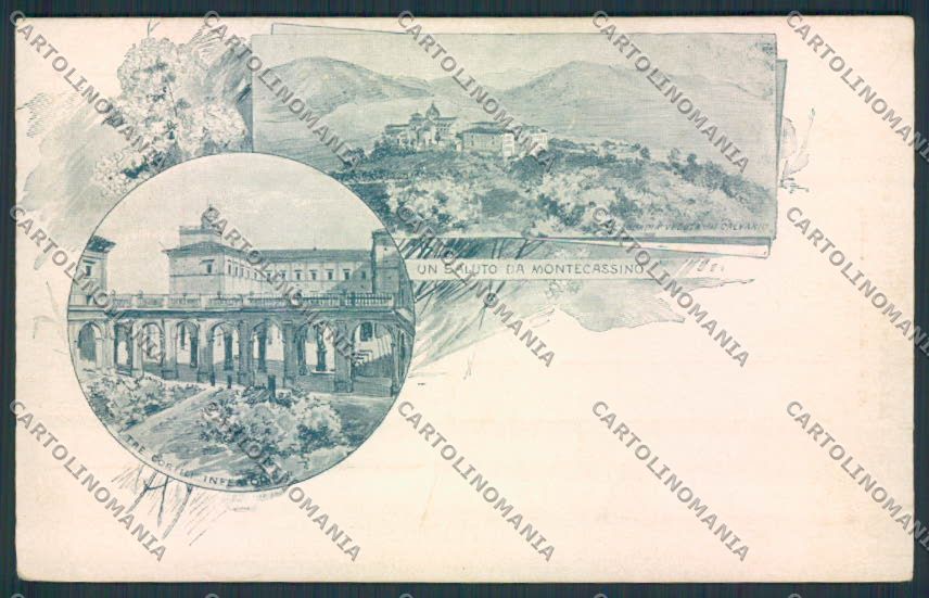 Frosinone Cassino cartolina MV1286 – fronte
