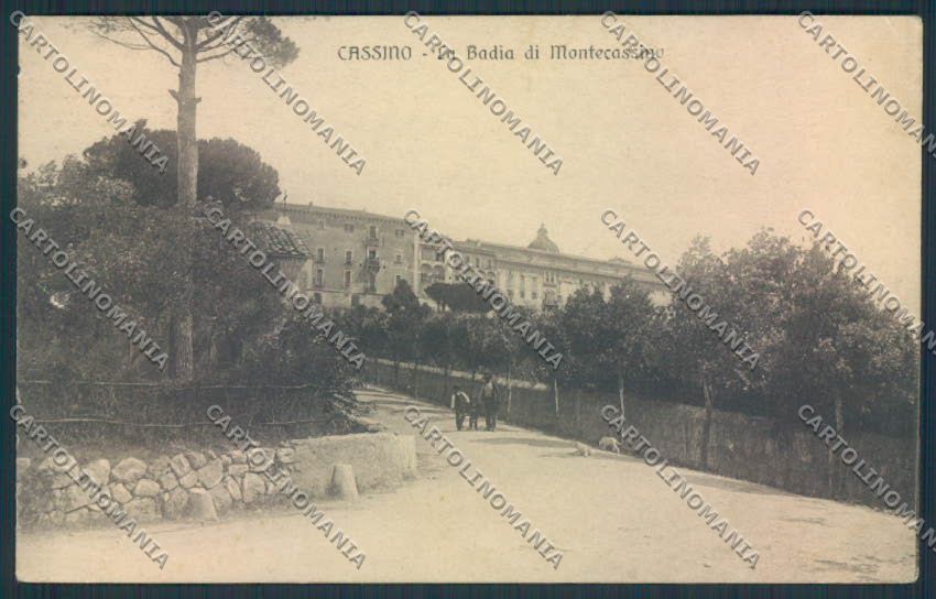 Frosinone Cassino PIEGA cartolina MV1288 – fronte