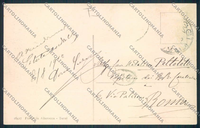 Frosinone Fiuggi cartolina MV1315 – retro