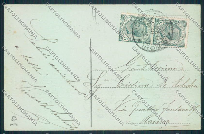 Frosinone Fiuggi cartolina MV1340 – retro