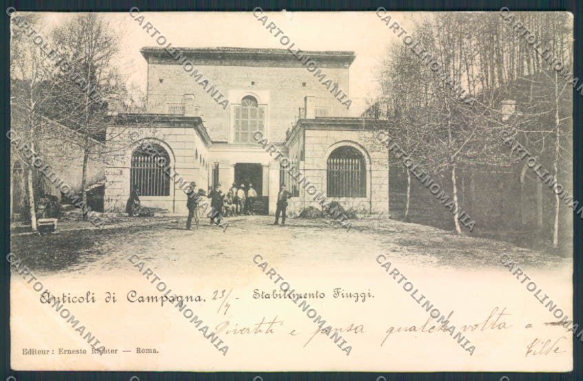 Frosinone Fiuggi STRAPPO cartolina MV1345 – fronte