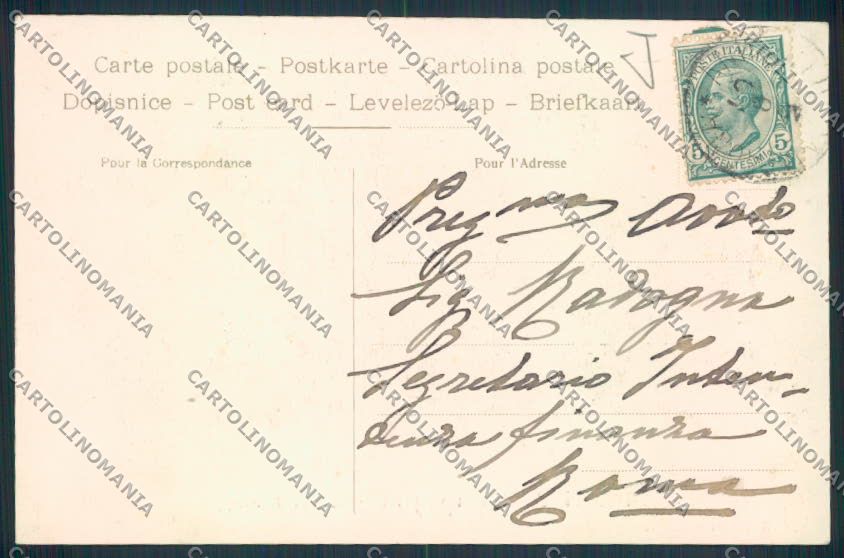 Frosinone Fiuggi cartolina MV1359 – retro