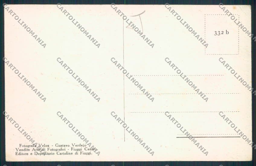 Frosinone Fiuggi Stazione Saluti da cartolina MV1363 – retro