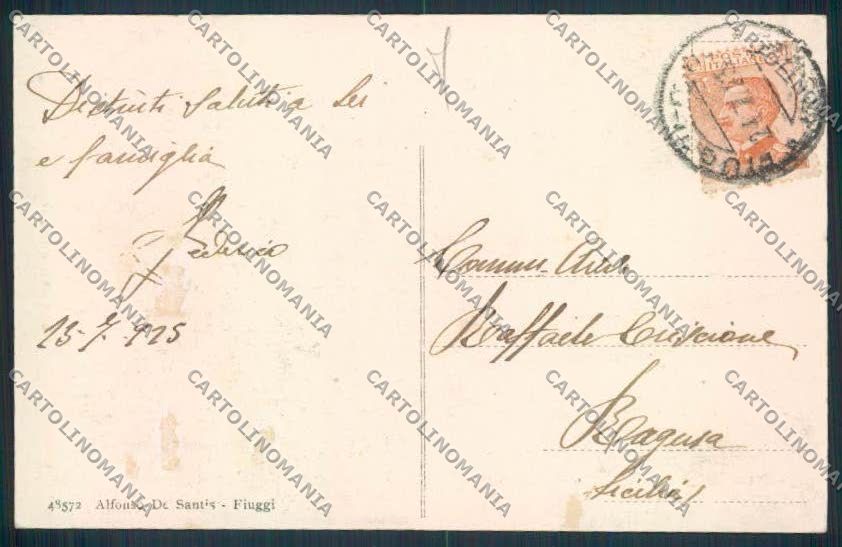 Frosinone Fiuggi ABRASA cartolina MV1375 – retro