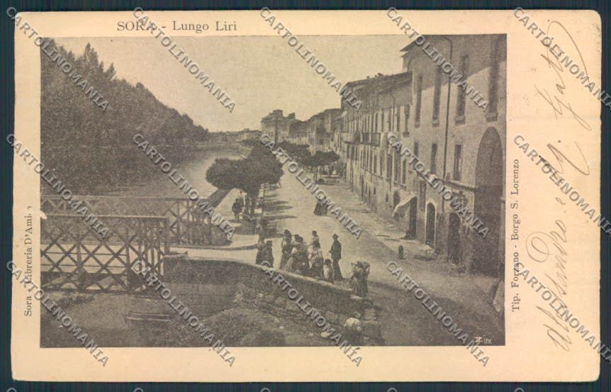 Frosinone Sora cartolina MV1399 – fronte