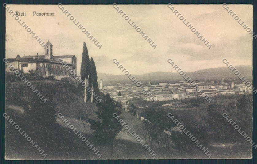 Rieti cartolina MV1408 – fronte