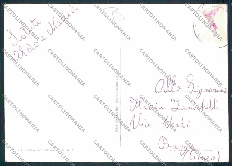 Rieti Collevecchio Sabino Foto FG cartolina MV1466 – retro