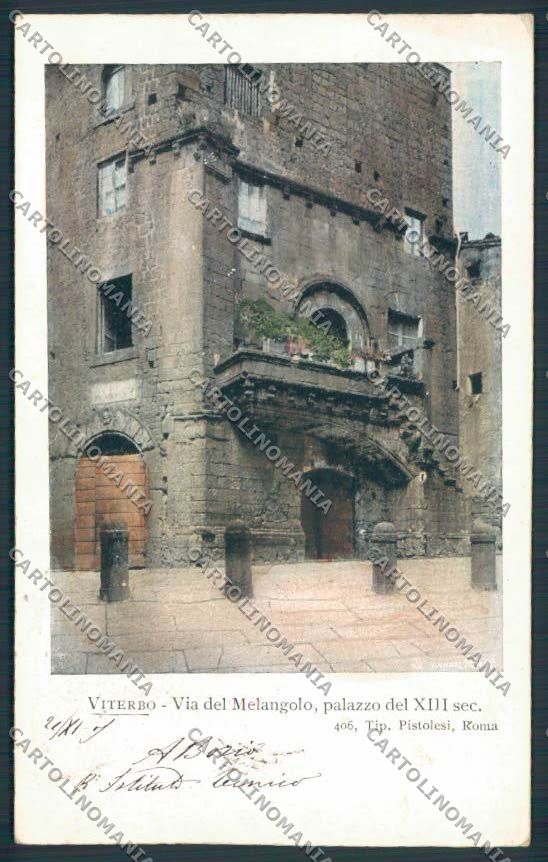 Viterbo cartolina MV1479 – fronte