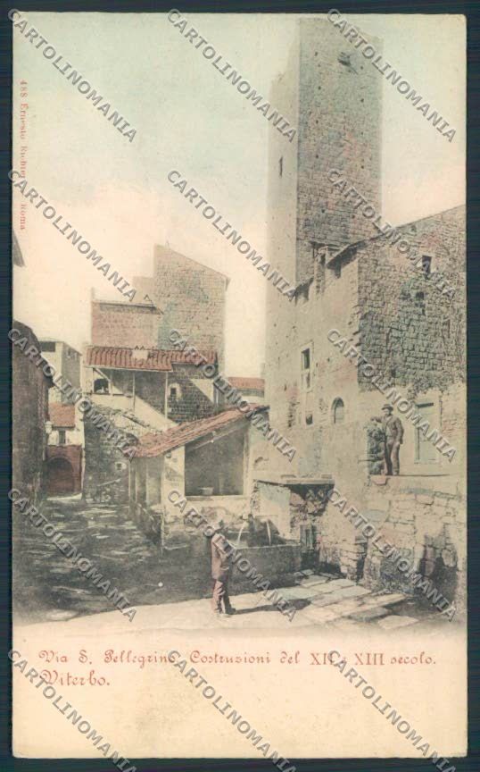 Viterbo cartolina MV1490 – fronte