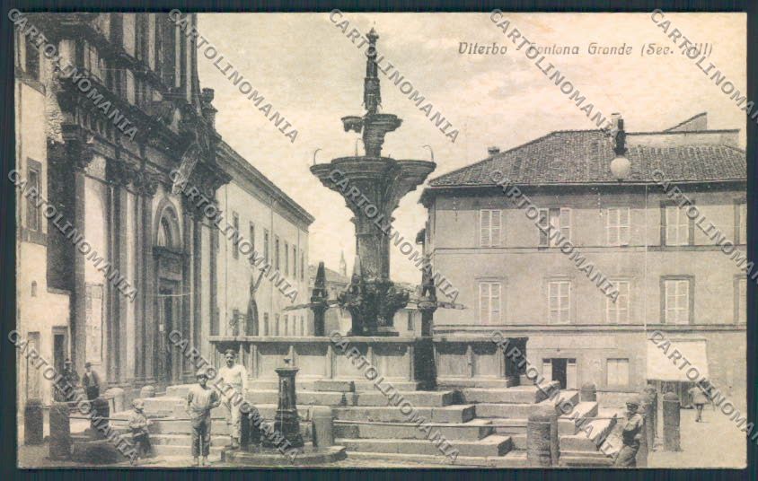 Viterbo cartolina MV1493 – fronte