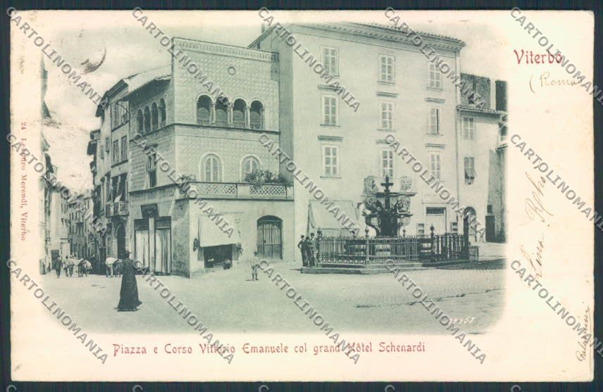 Viterbo cartolina MV1501 – fronte