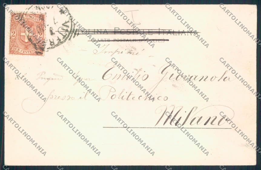 Viterbo cartolina MV1501 – retro