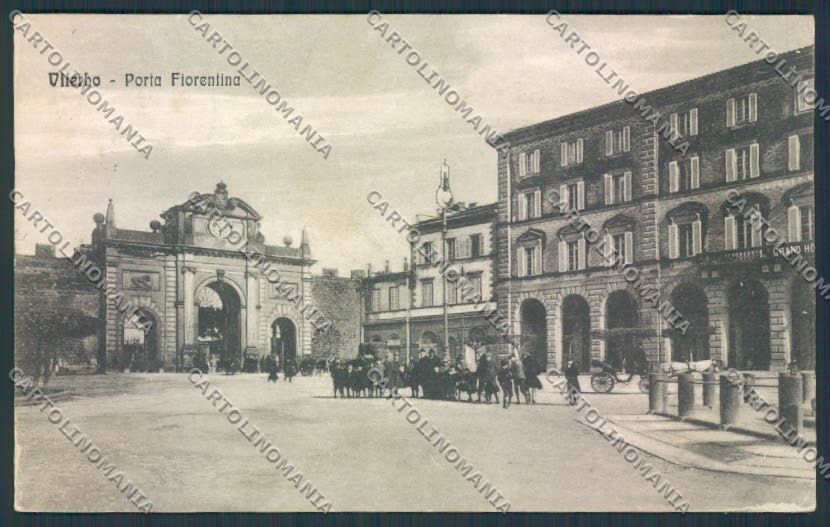 Viterbo cartolina MV1503 – fronte