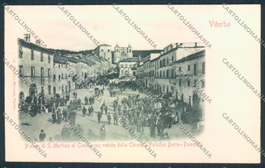 Viterbo cartolina MV1511 – fronte