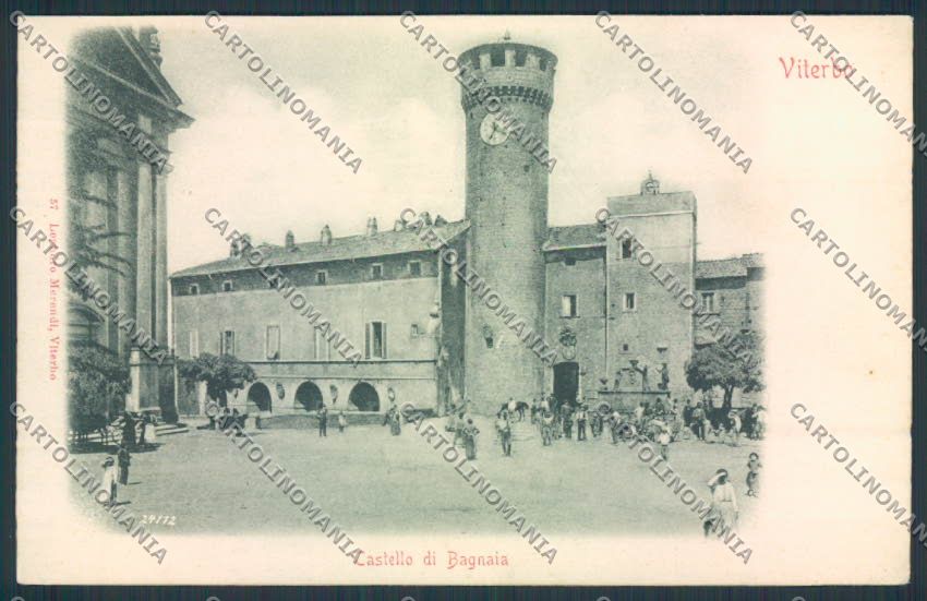 Viterbo Bagnaia cartolina MV1521 – fronte