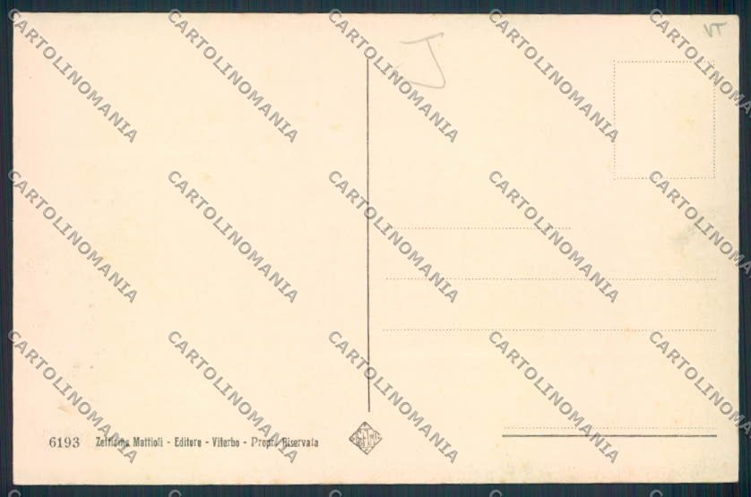Viterbo Bagnaia cartolina MV1526 – retro