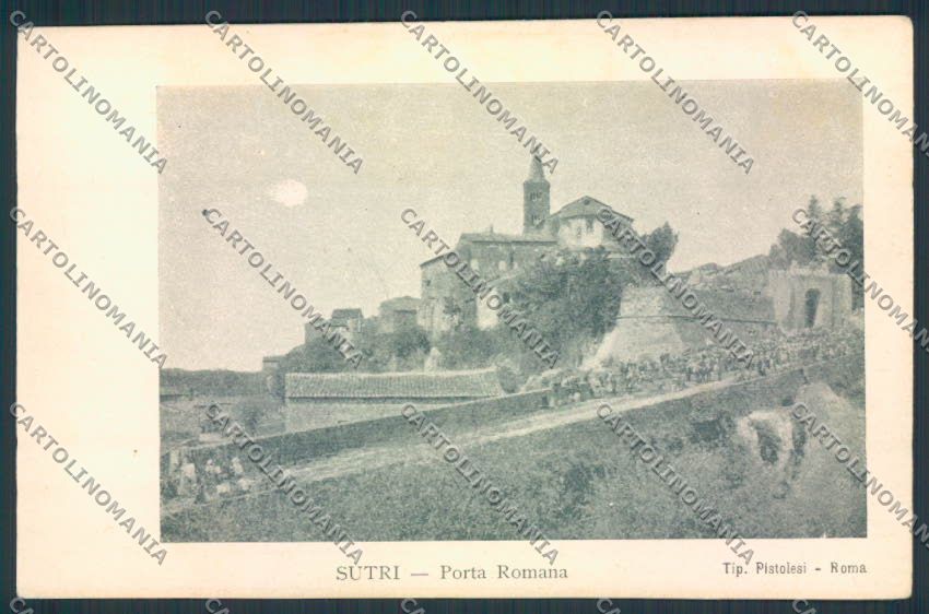 Viterbo Sutri cartolina MV1546 – fronte